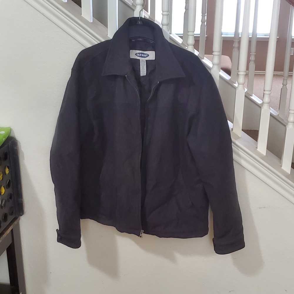Old Navy Mens Wool Jacket